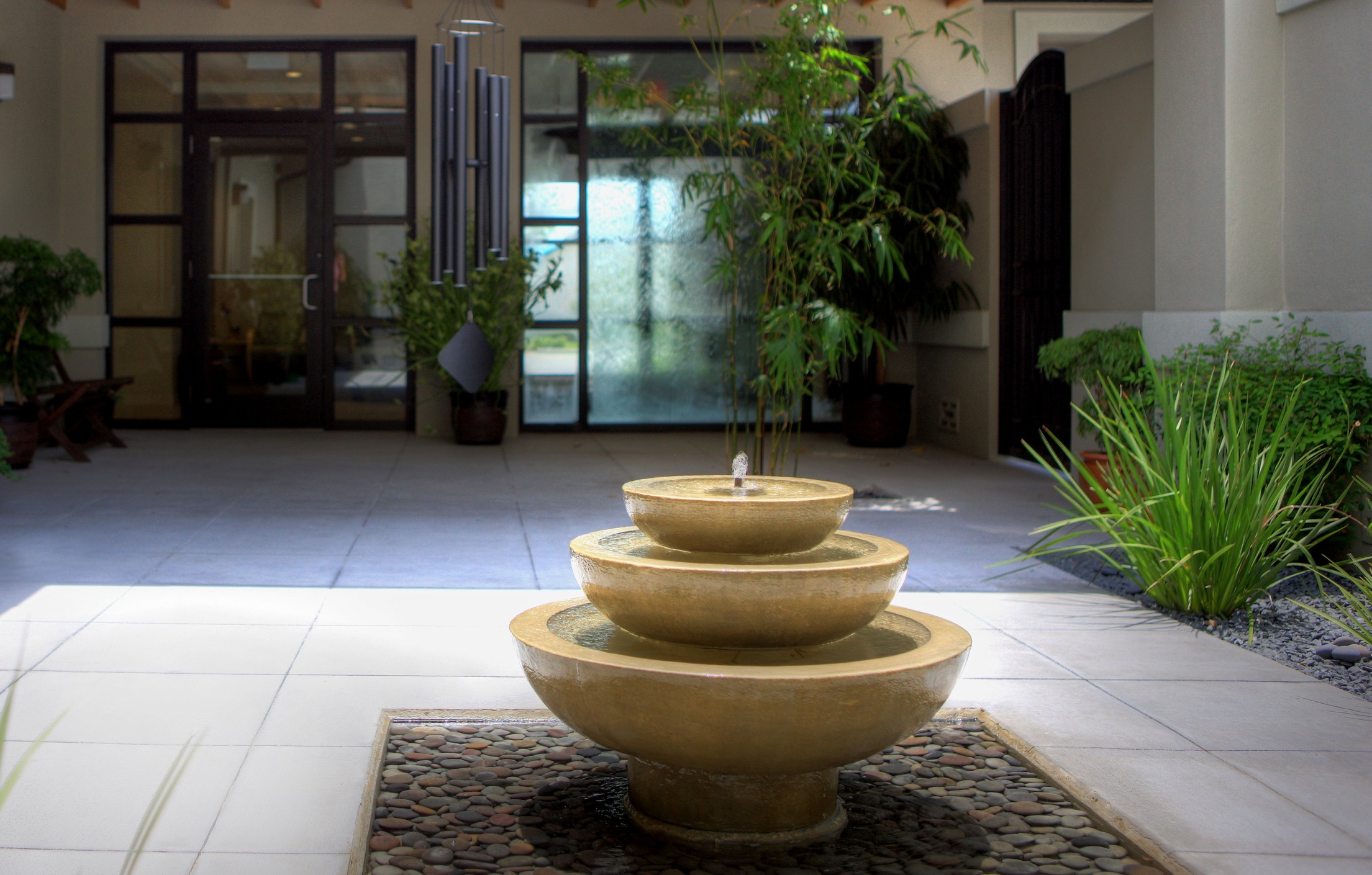 Peaceful Fountain - Spa-like Healing Environment